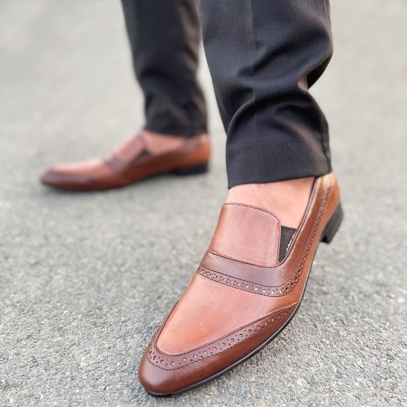 Le Pure Leather Handmade Dalton Formal Shoe -118