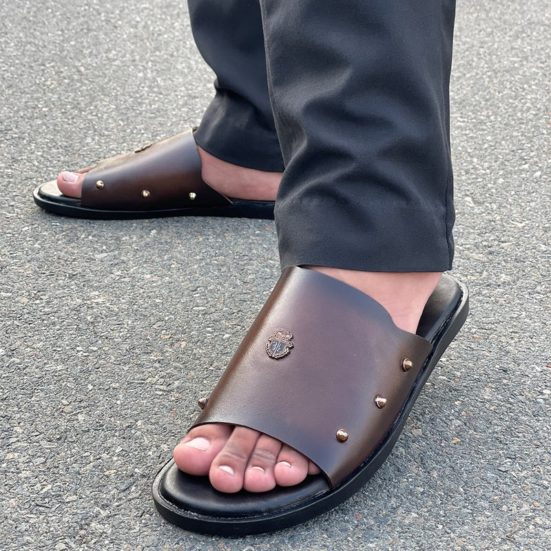 Le Pure Leather Handmade Slipper Bilinear LS 506