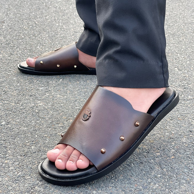 Le Pure Leather Handmade Slipper Bilinear LS 506