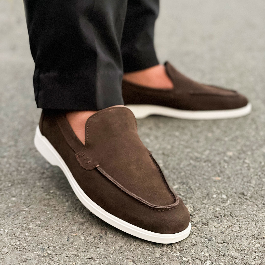 LE Premium Suede Leather Loro Piana Shoe - 266