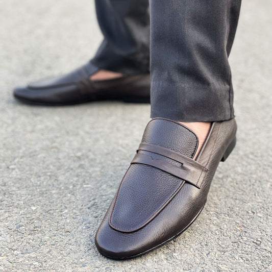 LE Pure Leather Grain Folding Shoe WL 823