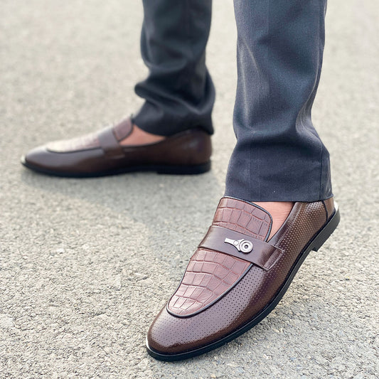 LE Pure Leather Brite Shoes SD 256