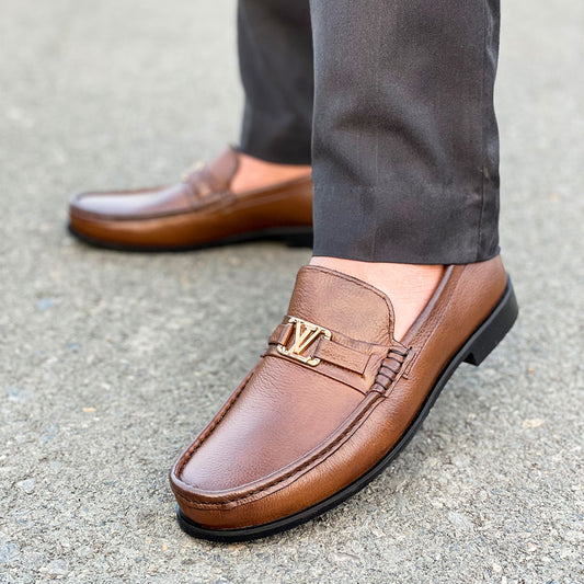 LE Premium Leather Chunky Loafer Shoe PP 254