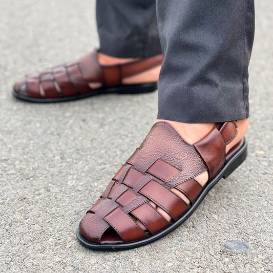 LE Pure Leather Handmade Sandal WL 353