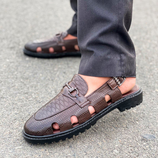 LE Pure Leather Handmade Sandal AZ 352