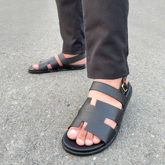 LE Handmade Pure Leather Horizona Sandal-1023