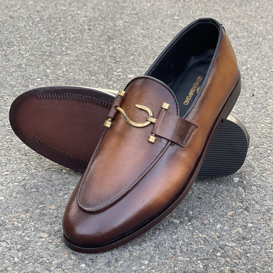 LE Premium Cow Leather Formal Shoe Buckle - 269