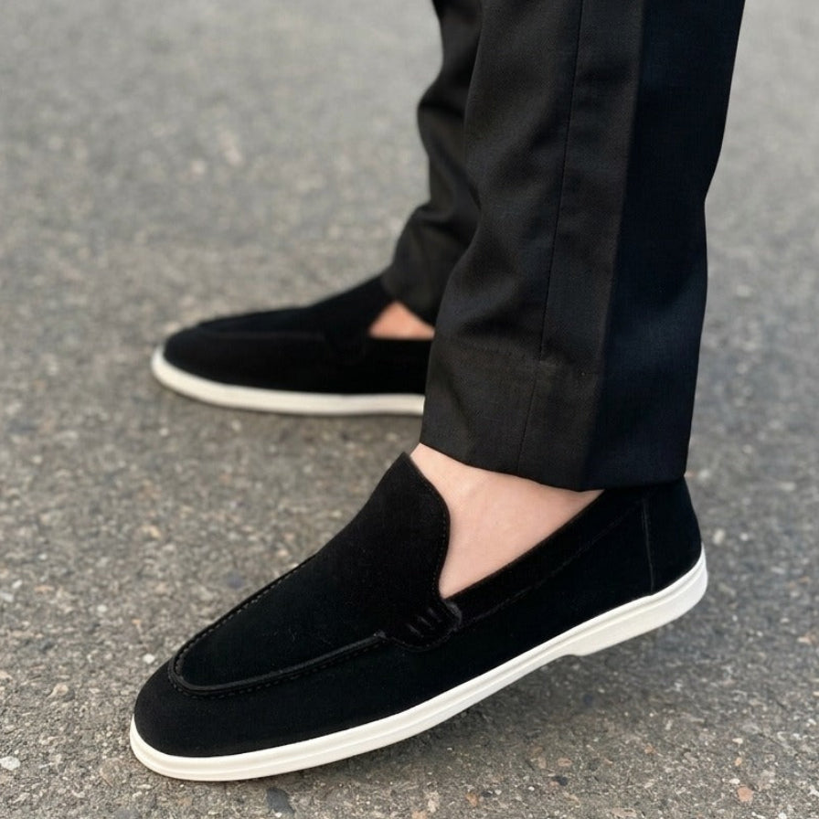 LE Premium Suede Leather Loro Piana Shoe LYL 265
