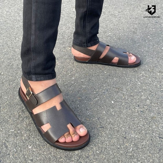 LE Handmade Pure Leather Sandal Horizone-1022 Sandal