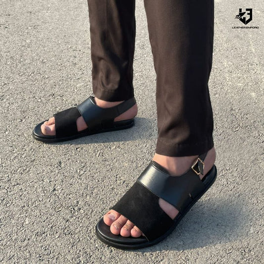 Le Handmade Pure Leather Sandal Lardox- 1032