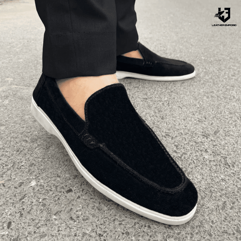 Le Premium Cow Leather Suede Bang-265 Formal Shoes