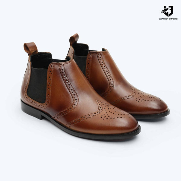 Le Pure Leather Handmade Chelsea-150 Formal Shoes
