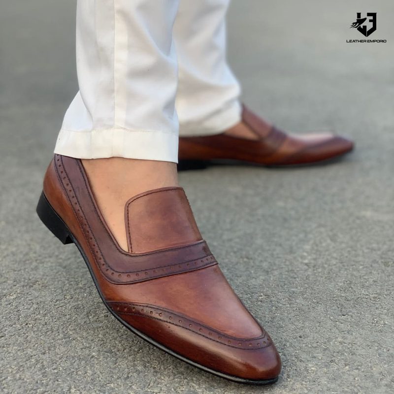 Le Pure Leather Handmade Dalton Br-118 Formal Shoes