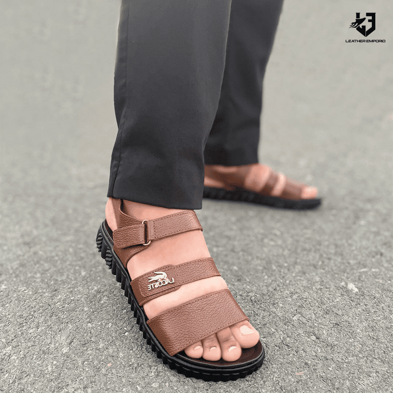 LE Pure Leather Handmade High Sole Sandal WL 1070 Sandal