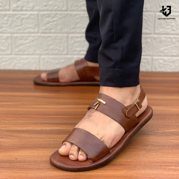 Le Pure Leather Handmade Straps-Sd1004 Sandal