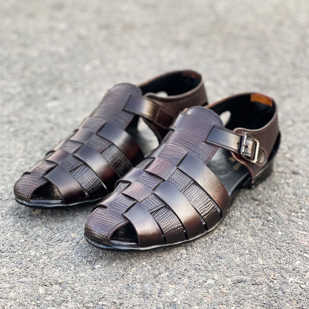 LE Pure Leather Handmade Sandal WJ 367