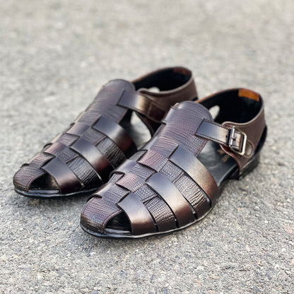 LE Pure Leather Handmade Sandal WJ 367