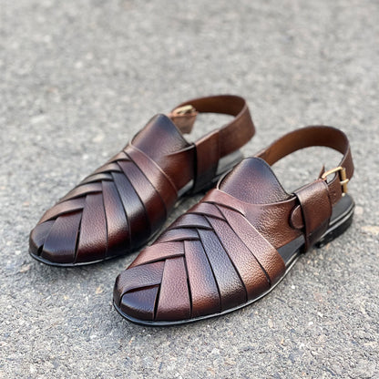 LE Peshawari Leather Handmade Sandal WJ 366