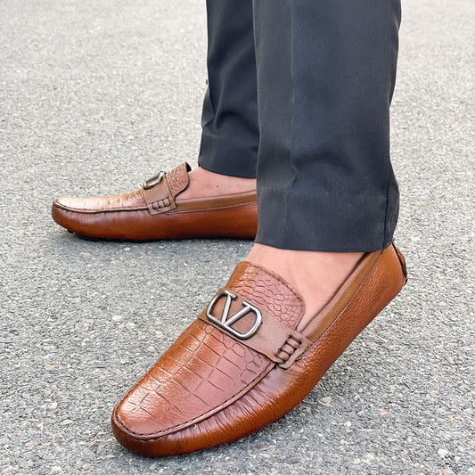 LE Pure Leather Handmade Veez Loafer 633
