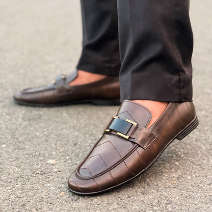 LE Pure Leather Bili Two Toned Shoes 290