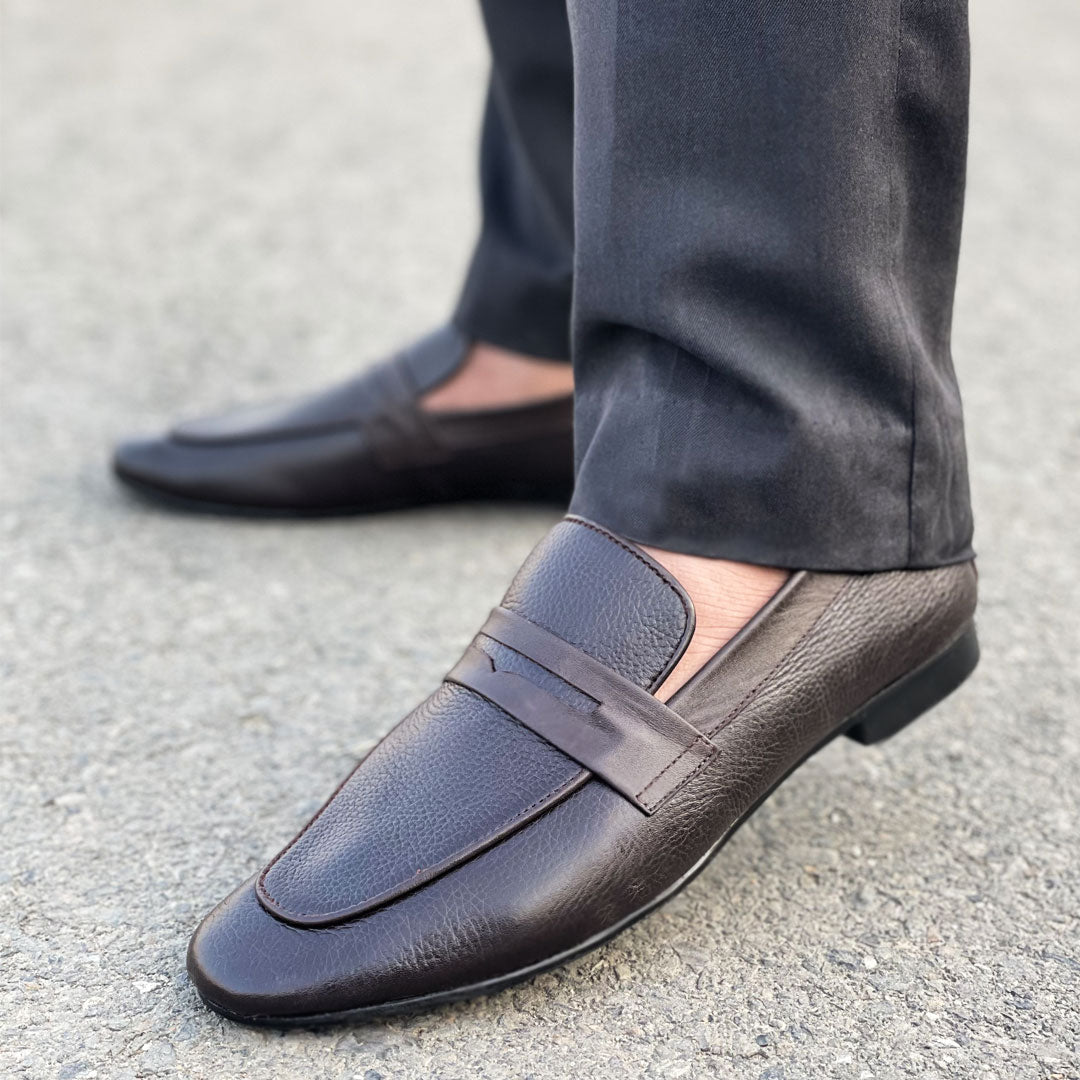 LE Pure Leather Grain Folding Shoe WL 823