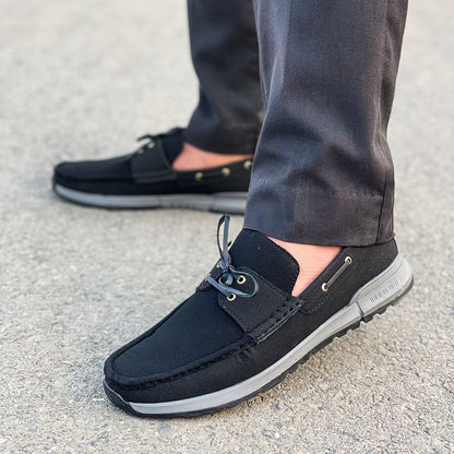 LE Handmade Atlas Black Sneaker Shoe WL 273