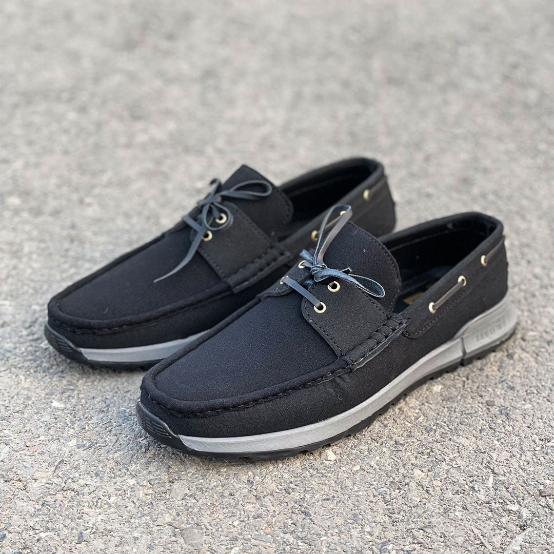 LE Handmade Atlas Black Sneaker Shoe WL 273