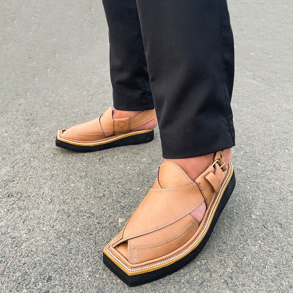 LE Premium Leather Woven Bees Captan Kherri-2