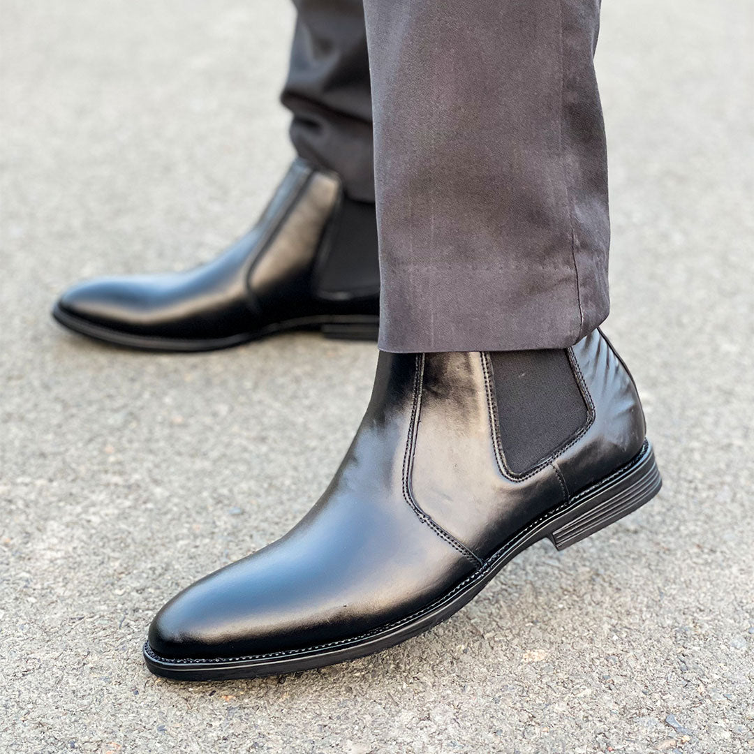 LE Pure Leather Handmade Nyclone Chelsea Boots AZ 285