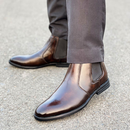LE Pure Leather Handmade Nyclone Chelsea Boots AZ 281