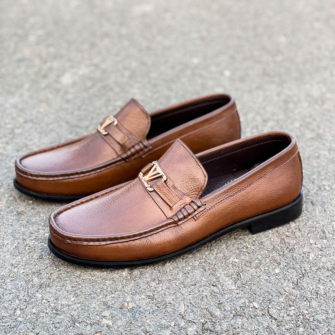 LE Premium Leather Chunky Loafer Shoe PP 254