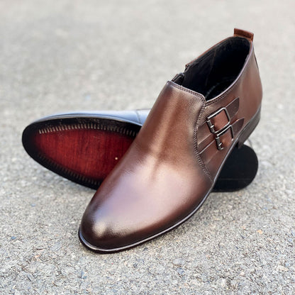 LE Pure Leather Handmade  Chelsea Boots JH 282