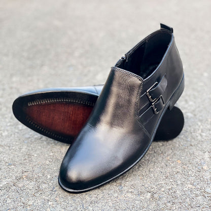 LE Pure Leather Handmade  Chelsea Boots JH 283