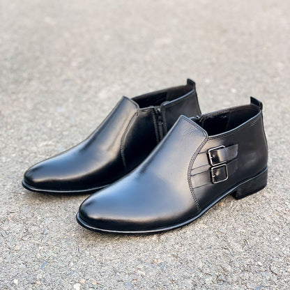 LE Pure Leather Handmade  Chelsea Boots JH 283