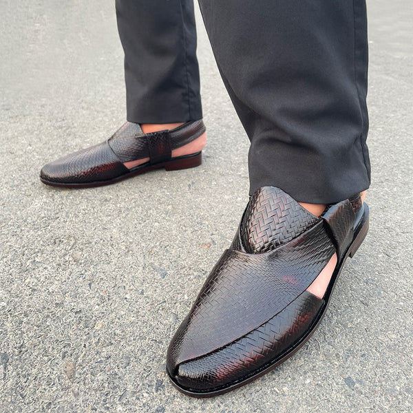 LE Pure Leather Handmade Crater -338