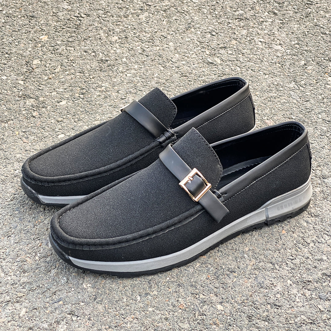 LE Handmade Atlas Black Sneaker Shoe WL 272