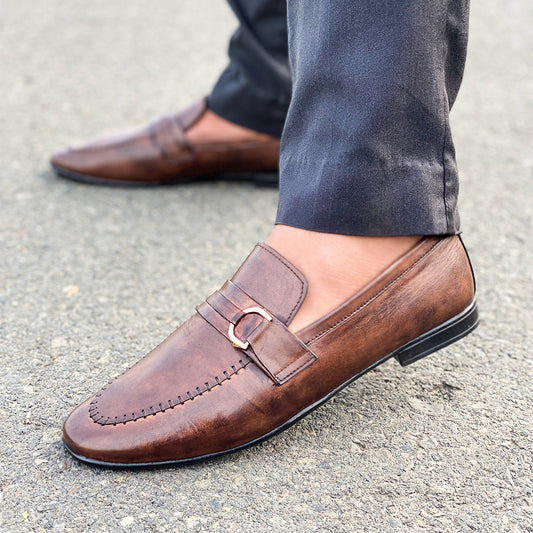 LE Pure Leather Brithose Shoes  287