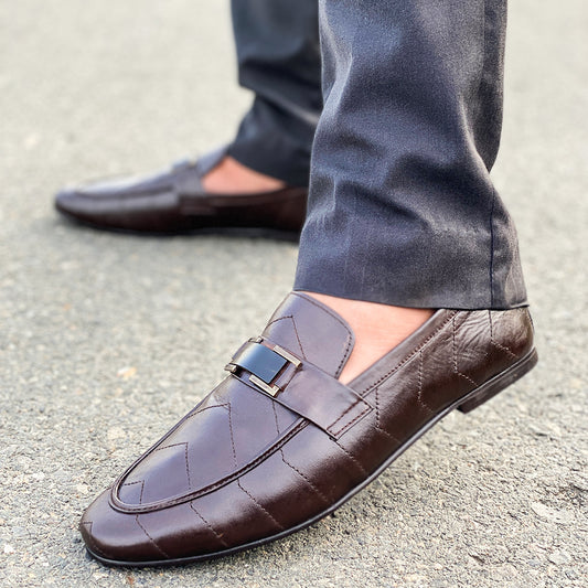 LE Pure Leather Bili Two Toned Shoes 290