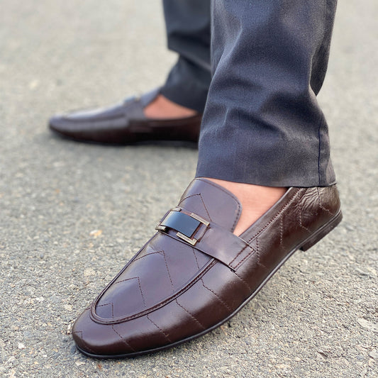 LE Pure Leather Bili Two Toned Shoes 290