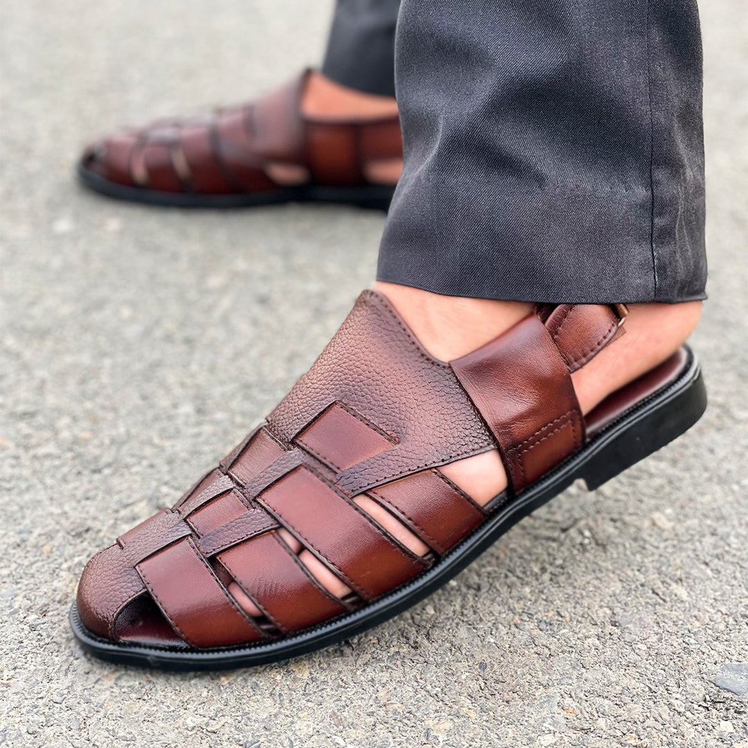 LE Pure Leather Handmade Sandal WL 353