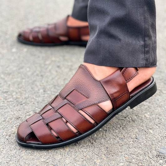 LE Pure Leather Handmade Sandal WL 353