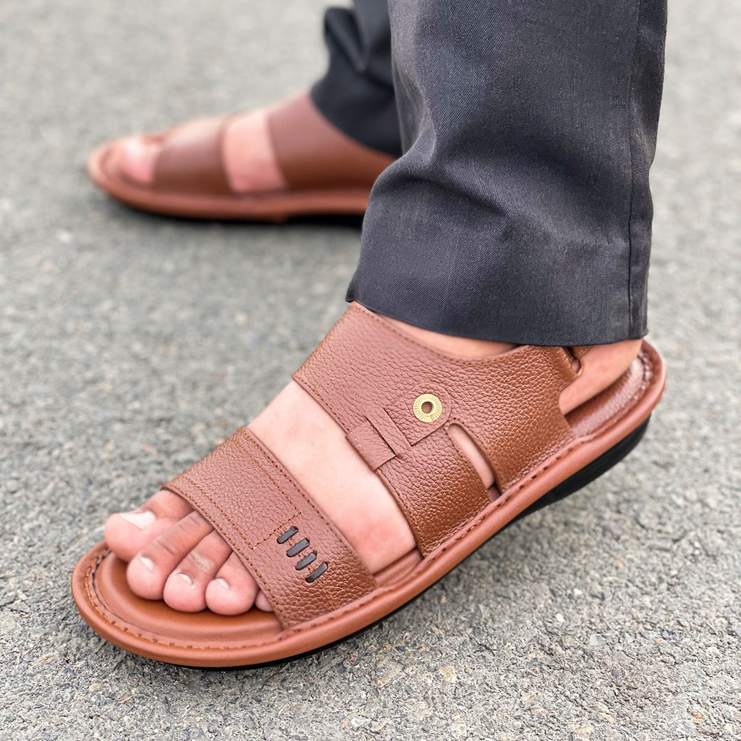 LE Pure Leather Handmade X-Touch Sandal  368