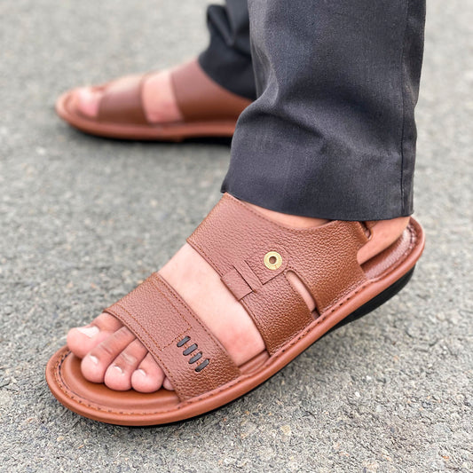 LE Pure Leather Handmade X-Touch Sandal  368