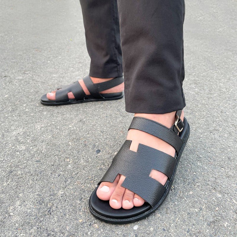 LE Handmade Pure Leather Horizona  Sandal-1023