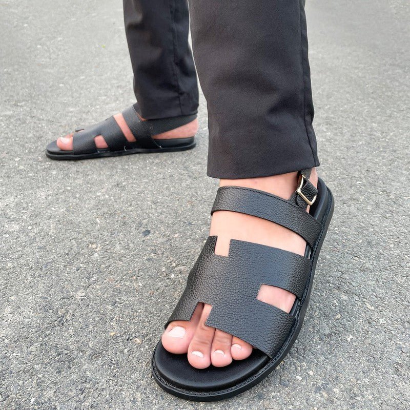 LE Handmade Pure Leather Horizona  Sandal-1023