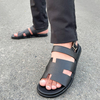 LE Handmade Pure Leather Horizona  Sandal-1023