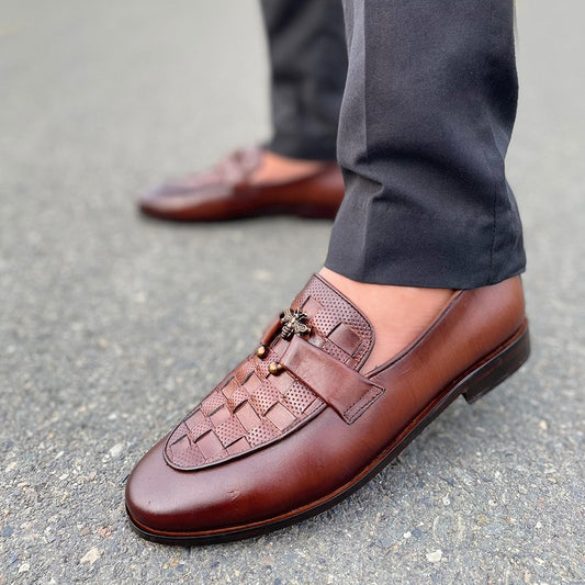 LE Pure Leather Handmade Monoca Formal Shoe - 261