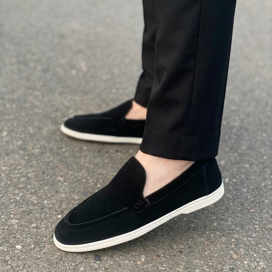 LE Premium Suede Leather Loro Piana Shoe LYL 265