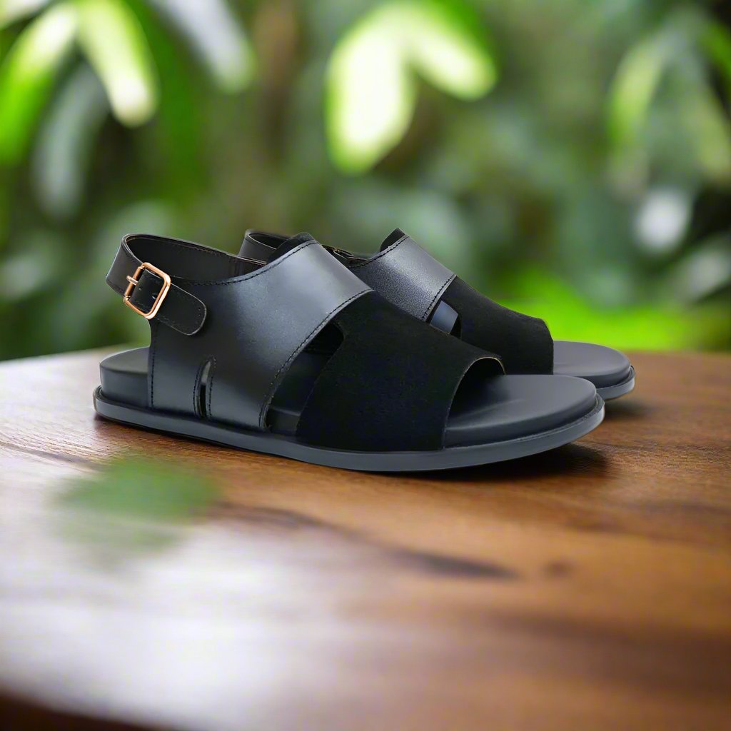 Le Handmade Pure Leather Sandal Lardox- 1032