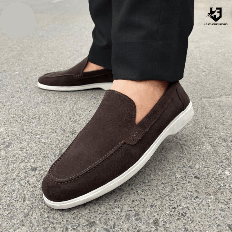 Le Premium Cow Leather Suede Mash-266 Formal Shoes